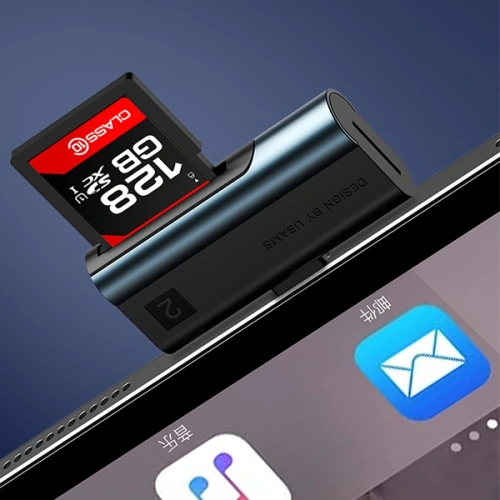 Buy USAMS Card Reader SD/microSD Lightning red SJ430DKQ02 (US-SJ430) - USA088RED - {ean13} - Home Screen Store Europe