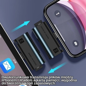 Kup SD/microSD kártyaolvasó USAMS Lightning csatlakozóval piros SJ430DKQ02 - USA088RED - {ean13} - Sklep Home Screen