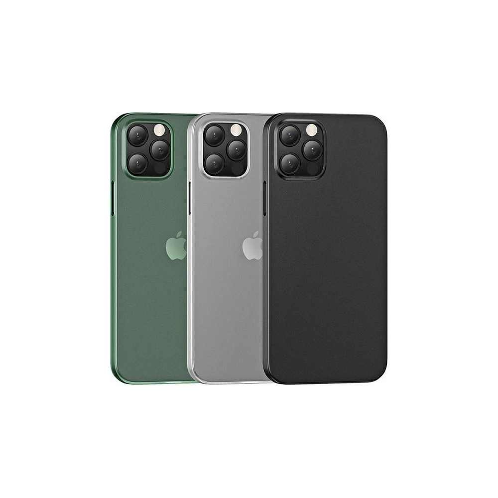 Etui USAMS Gentle Apple iPhone 12 mini zielony/transparent green IP12QR03