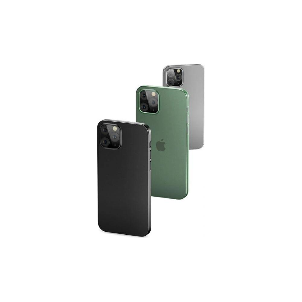 Etui USAMS Gentle Apple iPhone 12 mini zielony/transparent green IP12QR03