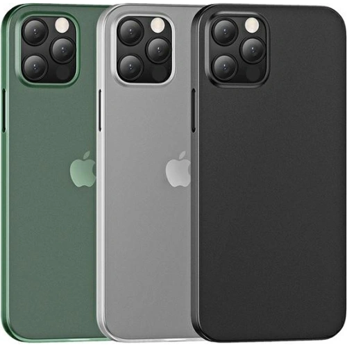 Buy USAMS Gentle Case Apple iPhone 12 Pro Max transparent white IP12PMQR02 (US-BH610) - USA099WHT - {ean13} - Home Screen Store Europe