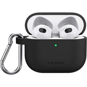 Kup Etui USAMS Apple AirPods 3 silicon czarny/black BH741AP01 - USA111BLK - {ean13} - Sklep Home Screen