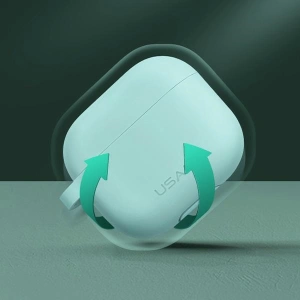 Kup Etui USAMS Apple AirPods 3 silicon niebieski/blue BH741AP02 - USA112BLU - {ean13} - Sklep Home Screen