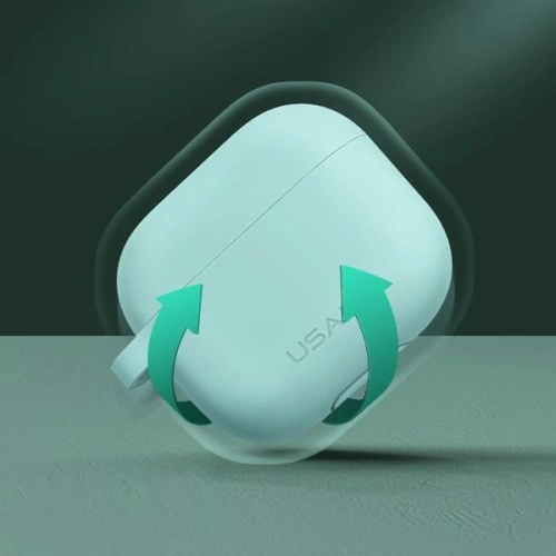Kup Etui USAMS Apple AirPods 3 silicon niebieski/blue BH741AP02 - USA112BLU - {ean13} - Sklep Home Screen