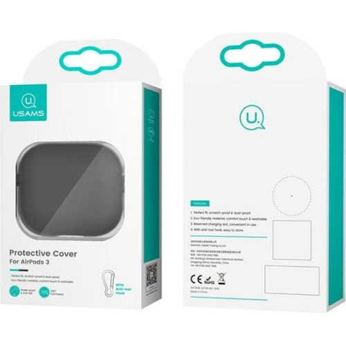 Kup Etui USAMS Apple AirPods 3 silicon niebieski/blue BH741AP02 - USA112BLU - {ean13} - Sklep Home Screen