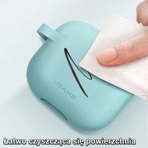Kup Etui USAMS Apple AirPods 3 silicon różowy/pink BH741AP03 - USA113PNK - {ean13} - Sklep Home Screen
