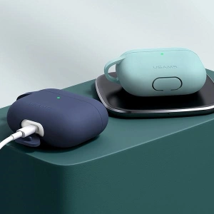 Kup Etui USAMS Apple AirPods 3 silicon różowy/pink BH741AP03 - USA113PNK - {ean13} - Sklep Home Screen
