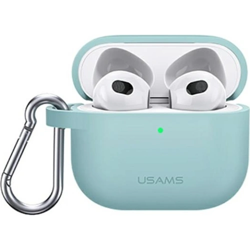 Kup Etui USAMS Apple AirPods 3 silikonové zelené/green BH741AP04 - USA114GRN - {ean13} - Sklep Home Screen