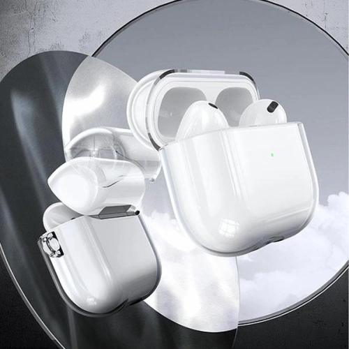 Kup Etui USAMS Apple AirPods 3 przezroczysty czarny/tranparent black BH740AP02 - USA115BLK - {ean13} - Sklep Home Screen