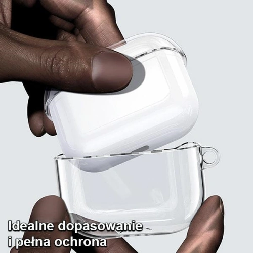 Kup Etui USAMS Apple AirPods 3 przezroczysty czarny/tranparent black BH740AP02 - USA115BLK - {ean13} - Sklep Home Screen