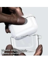 Kup Etui USAMS Apple AirPods 3 przezroczysty czarny/tranparent black BH740AP02 - USA115BLK - {ean13} - Sklep Home Screen