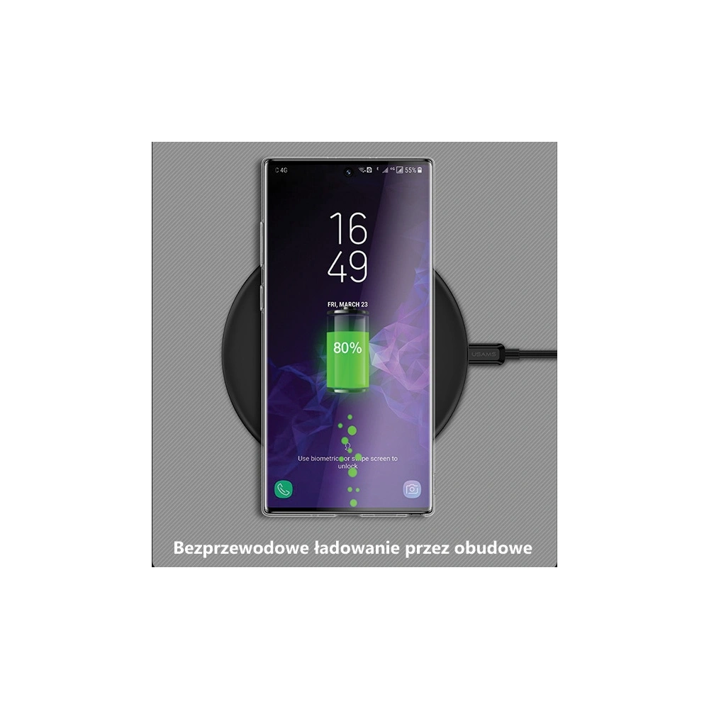 Etui USAMS Primary Samsung Galaxy Note 10+ Plus transparent NOTE10PYS01