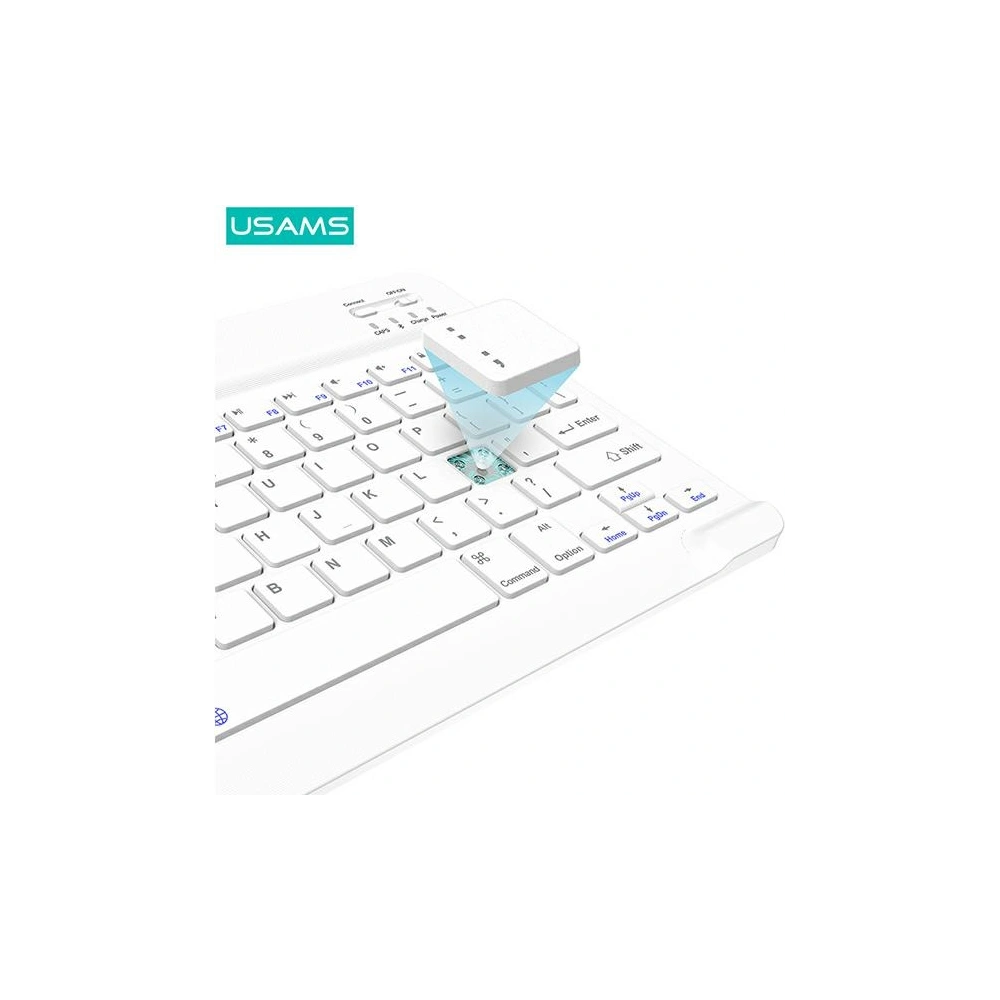 Etui USAMS Winro z klawiaturą Apple iPad Air 10.9 2020 (4. generacji) czarne etui-czarna klawiatura/black IP109YRU01