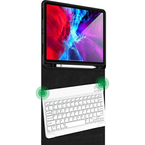 Kup Etui USAMS Winro Keyboard Apple iPad 10.2 2019/2020 (7., 8. generace) zelené etui-bílá klávesnice/green cover-white keyboard IP1027YR02 - USA151GRNWHT - {ean13} - Sklep Home Screen