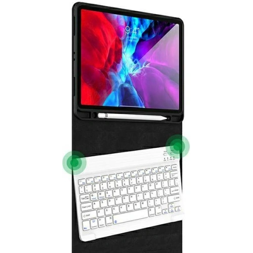 Buy USAMS Winro Case Keyboard Apple iPad 9.7 2018 (6 gen) green cover - white keyboard IPO97YRXX02 - USA154GRNWHT - {ean13} - Home Screen Store Europe