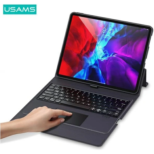 Buy USAMS Winz Case with keyboard Apple iPad 10.2"/10.5" black Touch Control Bluetooth IP102YSXX01 (US-BH684) - USA186BLK - {ean13} - Home Screen Store Europe