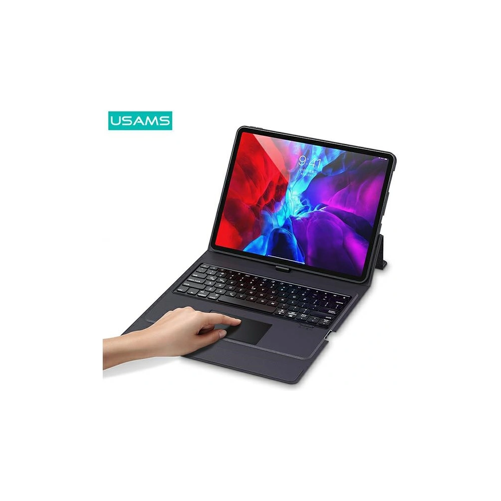 Etui USAMS Winz z klawiaturą Apple iPad Pro 11 2020 (2. generacji) czarne/black Touch Control Bluetooth IP11CYSXX01
