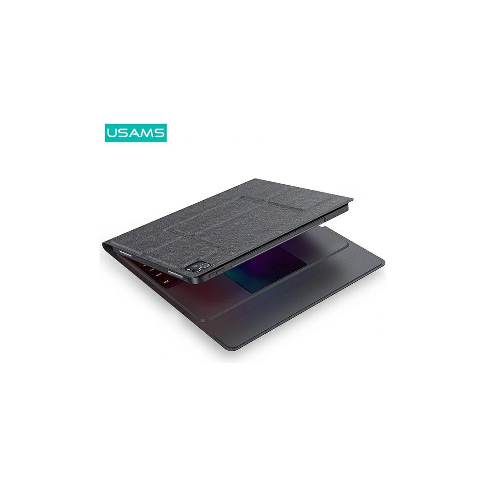 Etui USAMS Winz z klawiaturą Apple iPad Pro 12.9 2020 (4. generacji) czarne/black Touch Control Bluetooth IP129CYSXX01