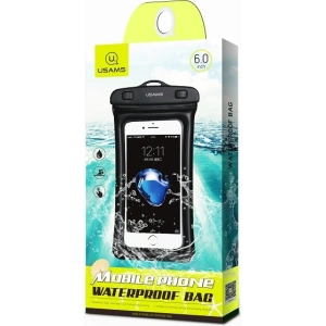 Kup Etui rezistent la apă USAMS 6 inch YD007 negru/black 6FSD701 - USA192BLK - {ean13} - Sklep Home Screen