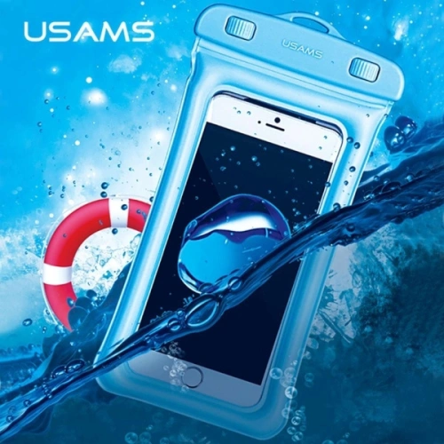 Kup USAMS 6 colos vízálló tok YD007 kék/blue 6FSD702 - USA193BLU - {ean13} - Sklep Home Screen
