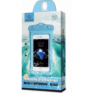 Kup Etui impermeabil USAMS 6 inchi YD007 albastru/blue 6FSD702 - USA193BLU - {ean13} - Sklep Home Screen