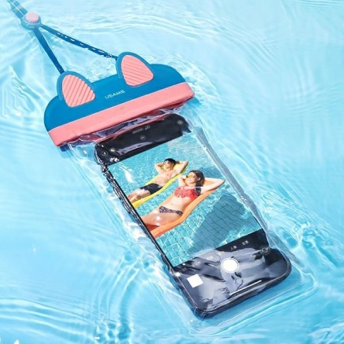 Buy USAMS Waterproof Case 7 inch YD010 blue pink FSD1001 - USA196BLUPNK - {ean13} - Home Screen Store Europe