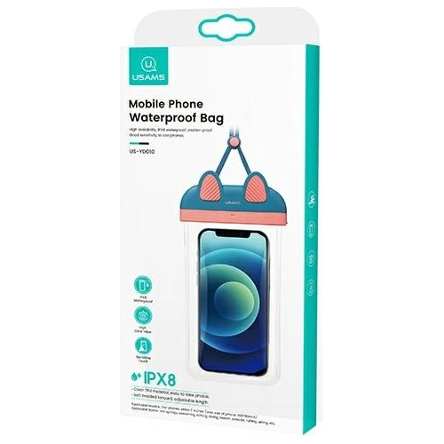 Kup Etui rezistent la apă USAMS 7 inch YD010 albastru-roz FSD1001 - USA196BLUPNK - {ean13} - Sklep Home Screen