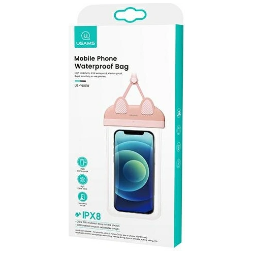 Kup Etui rezistent la apă USAMS 7 inch YD010 roz/pink FSD1002 - USA197PNK - {ean13} - Sklep Home Screen