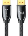 USAMS U75 DisplayPort - DisplayPort 1.4 HD-Kabel 2.0m schwarz/black 8K HD SJ532DP01