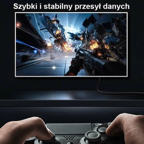Kup Kabel USAMS U75 DisplayPort - DisplayPort 1.4 HD 2.0m czarny/black 8K HD SJ532DP01 - USA203BLK - {ean13} - Sklep Home Screen