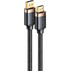Kabel USAMS U74 DisplayPort - HDMI 2.0m czarny/black 4K HD SJ530HD01