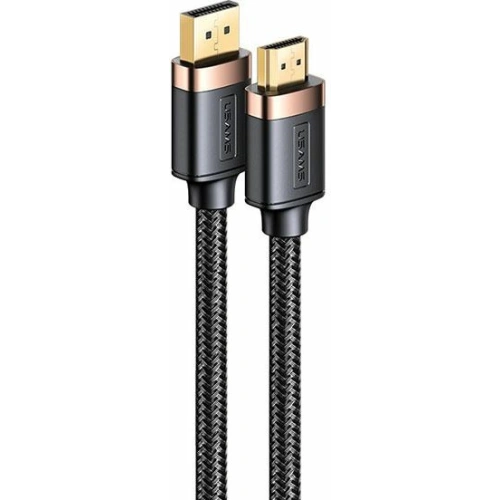 Kup Kabel USAMS U74 DisplayPort - HDMI 2.0m černý/black 4K HD SJ530HD01 - USA206BLK - {ean13} - Sklep Home Screen
