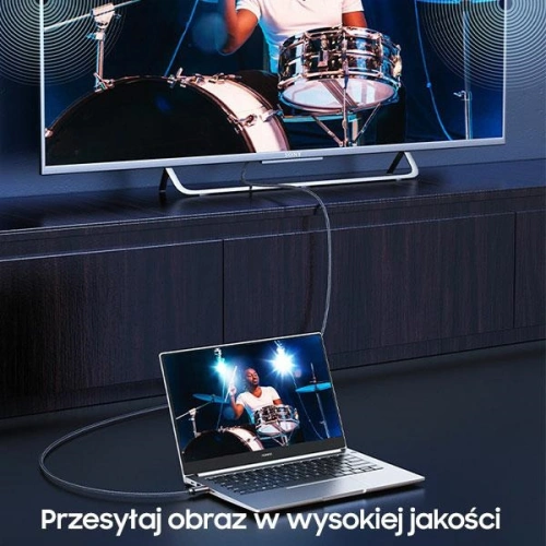 Kup USAMS U74 HDMI-Kabel - HDMI 2.0 2.0m schwarz/black 4K HD SJ528HD01 - USA208BLK - {ean13} - Sklep Home Screen