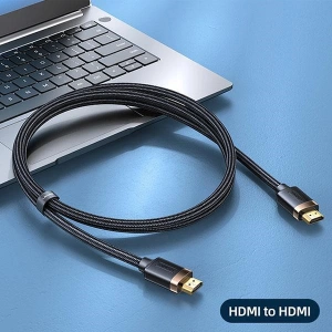 Kabel USAMS U74 HDMI - HDMI 2.0 2.0m czarny/black 4K HD SJ528HD01