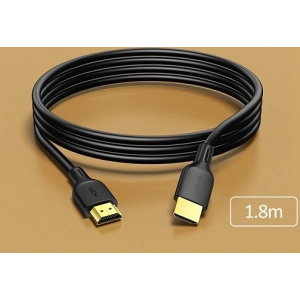 Kabel USAMS U49 HDMI - HDMI 1.8m czarny/black 4K HD SJ426HD01