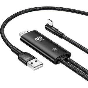 Kabel USAMS U53 HDMI - Lightning 2m černý/black SJ442HD01
