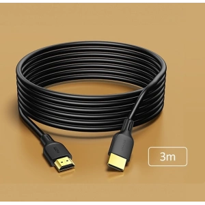 Kabel USAMS U49 HDMI - HDMI 3m czarny/black 4K HD SJ427HD01