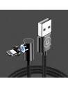 Kup Úhlový magnetický kabel USAMS U54 1m lightning černý/black SJ444USB01 - USA216BLK - {ean13} - Sklep Home Screen
