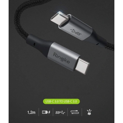 Kup Kabel Ringke USB-C do USB-C 120cm - RGK934 - {ean13} - Sklep Home Screen
