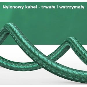 Kabel úhlový USAMS U57 MicroUSB 1,2m 2A zelený/green SJ458USB02