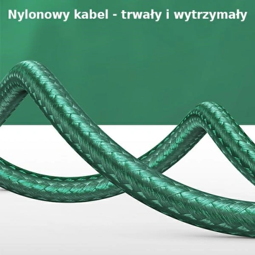 Kup Kabel kątowy USAMS U57 MicroUSB 1,2m 2A zielony/green SJ458USB02 - USA223GRN - {ean13} - Sklep Home Screen