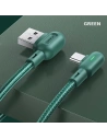 Buy USAMS Angle Cable U57 USB-C 1,2m 2A green SJ457USB02 (US-SJ457) - USA224GRN - {ean13} - Home Screen Store Europe