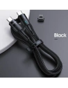Kup Kabel magnetický USAMS U66 USB-C na USB-C/ lightning 60W PD Fast Charge 2.0m pletený černý/black SJ507USBXX01 - USA228BLK - {ean13} - Sklep Home Screen