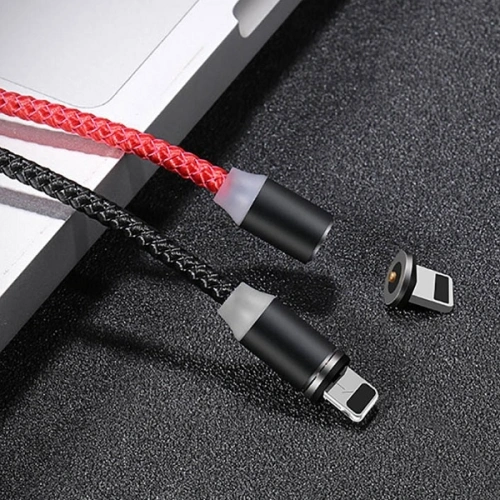 Kup USAMS U-Sure mágneses Lightning kábel 1m 2.1A piros/zöld SJ292USB02 - USA248RED - {ean13} - Sklep Home Screen