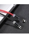 Kup Kabel magnetyczny USAMS U-Sure lightning 1m 2.1A pleciony czerwony/red SJ292USB02 - USA248RED - {ean13} - Sklep Home Screen