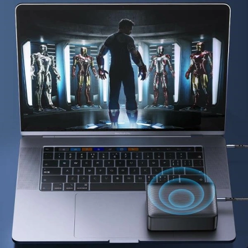 Kup Kötött kábel USAMS 2w1 1,2m Gyors Töltés (USB-C/Jack 3,5mm-ra Jack 3,5mm) SJ555YP01 - USA254 - {ean13} - Sklep Home Screen