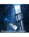 Buy USAMS Nylon Cable Rotatable U60 2A Lightning green 1m SJ476USB02 (US-SJ476) - USA258GRN - {ean13} - Home Screen Store Europe