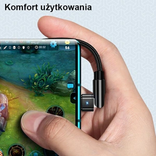Kup Cablul împletit USAMS rotativ U60 2A USB-C negru 1m SJ477USB01 - USA261BLK - {ean13} - Sklep Home Screen