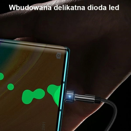 Kup Kabel pletený USAMS otočný U60 2A USB-C černý/black 1m SJ477USB01 - USA261BLK - {ean13} - Sklep Home Screen