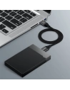 Kup Kabel pleciony USAMS U19 USB 3.0 micro USB B do dysku zewnętrznego 1m czarny/black SJ272USB01 - USA264BLK - {ean13} - Sklep Home Screen